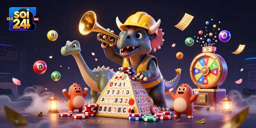 Enhance your gaming strategy with unique insights from soi cầu 24h's vibrant illustration.