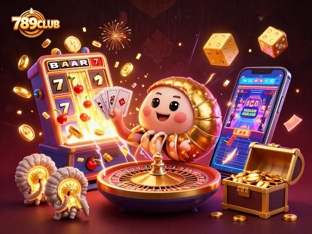 Engage with exciting gameplay at 789CLUB featuring lively casino elements and vibrant animations.