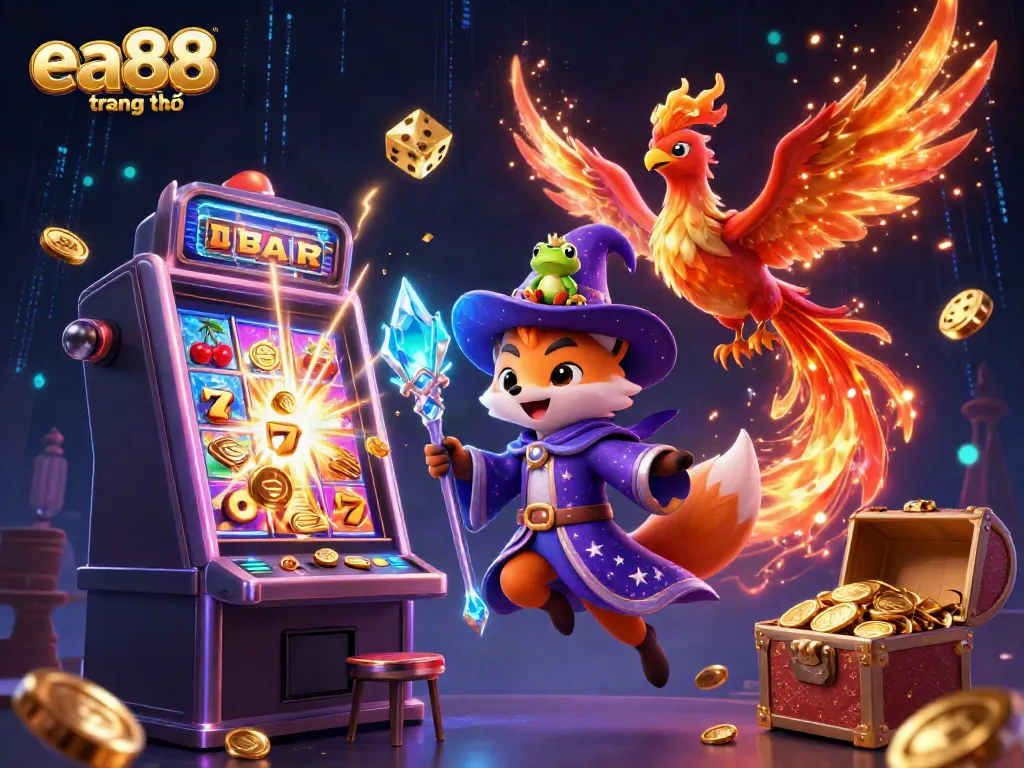 Engage in thrilling gameplay at ea88 trang chủ, featuring exciting jackpots and vivid casino elements.