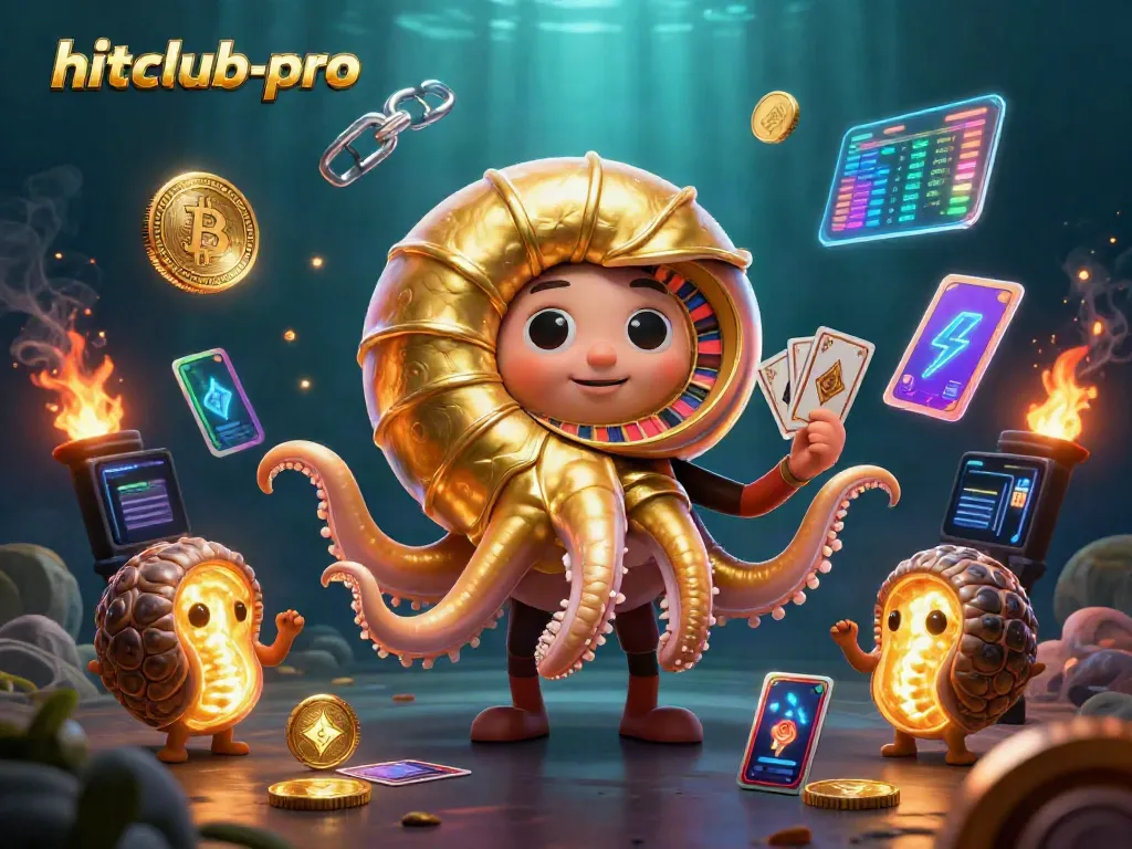 Experience high-stakes gaming with hitclub-pro's immersive casino elements featuring a nautilus roulette wheel