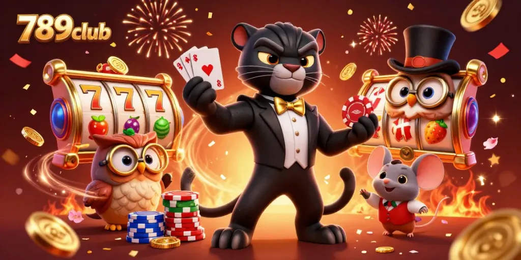 Experience winning strategies and vibrant gameplay at 789club with colorful slots and playful characters.