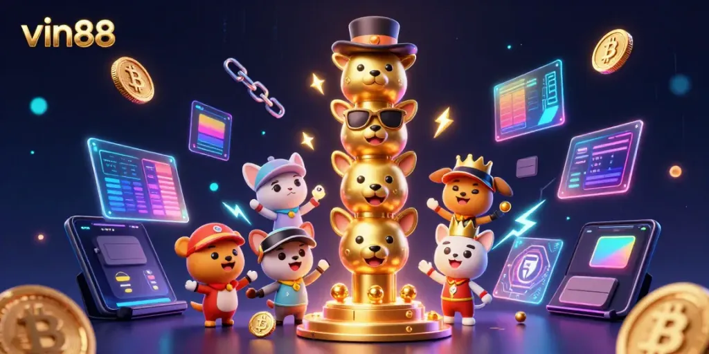 vin88 gaming experience immersing players with interactive slots and cryptocurrencies.