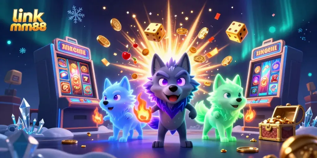 Engage with the vibrant world of link mm88 featuring animated casino and gaming elements for gamblers.