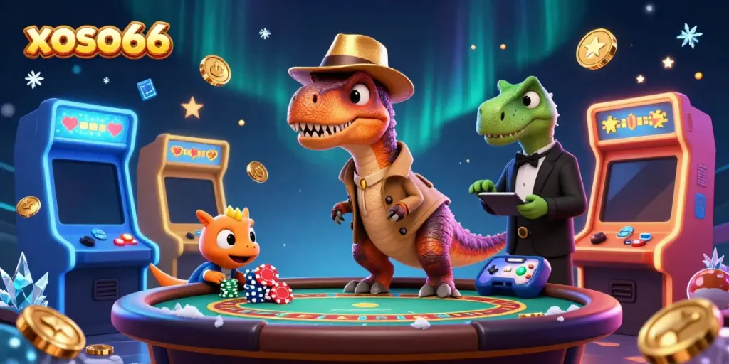 xoso66 velociraptor card counter blends into the casino scene with excitement and intrigue.