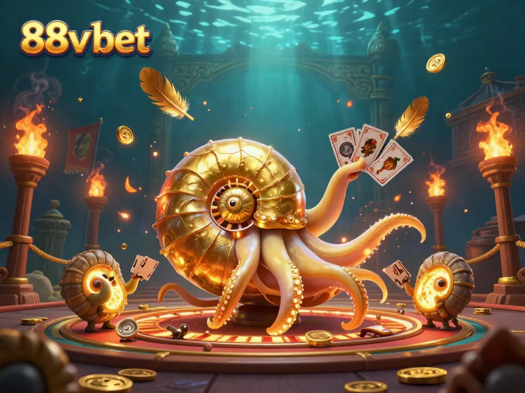 Bet on 88v bet with a dynamic illustration showcasing ancient gaming elements and vibrant casino action.