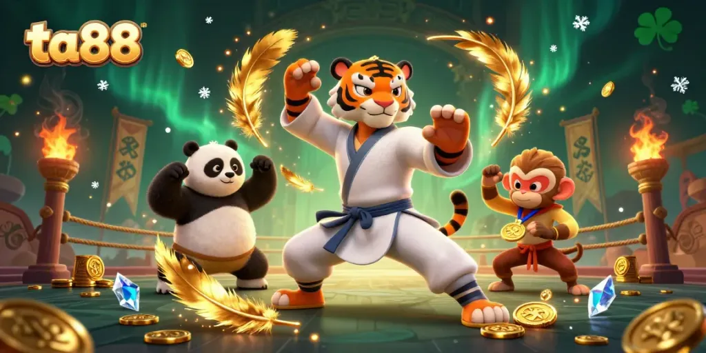 ta88 engages gamblers with vibrant 3D gaming characters and dynamic casino elements.