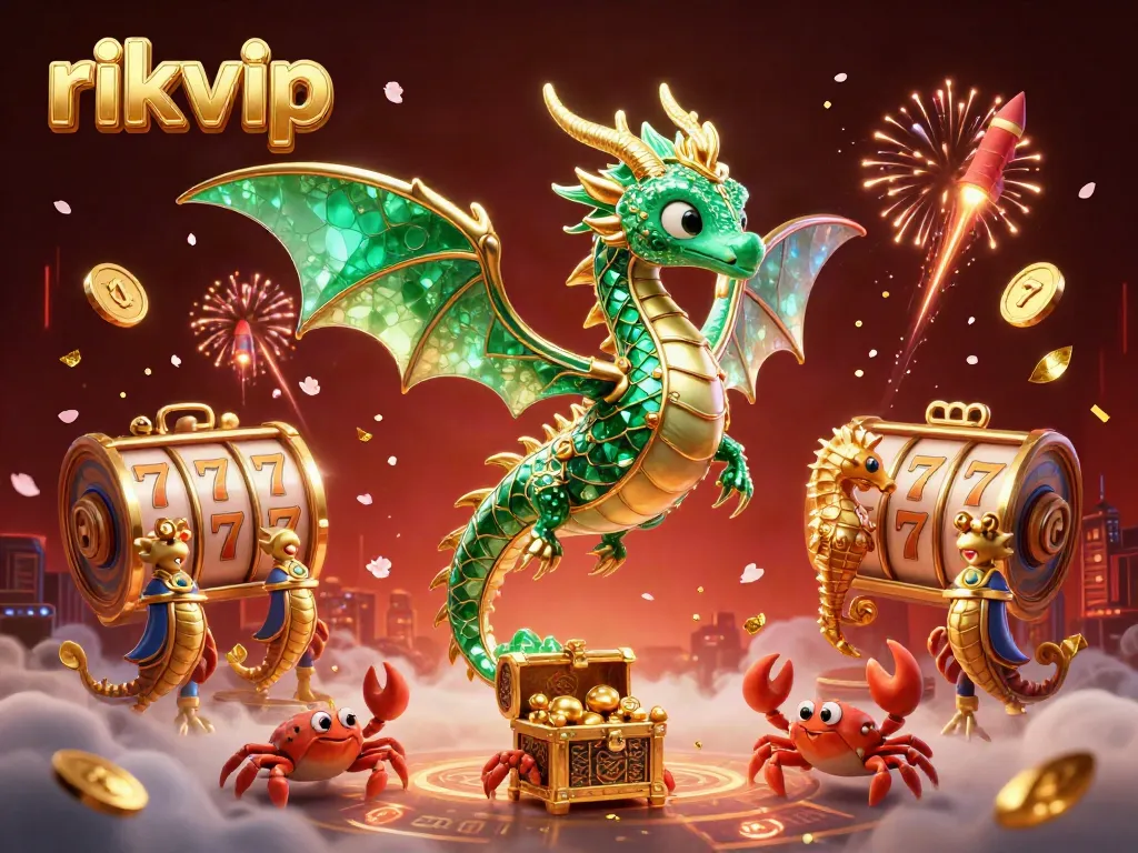 Experience exciting gameplay at rikvip with a lucky dragon and vibrant slot machines